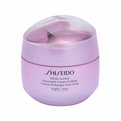 Noční pleťový krém Shiseido White Lucent Overnight Cream & Mask 75 ml