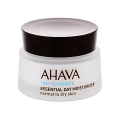Denní pleťový krém AHAVA Time To Hydrate Essential Day Moisturizer Normal To Dry Skin 50 ml