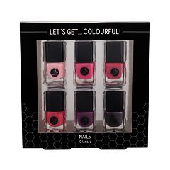 Lak na nehty 2K Let´s Get Colourful! Classics 5 ml poškozená krabička Kazeta