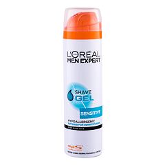 Gel na holení L'Oréal Paris Men Expert Sensitive 200 ml