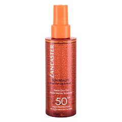 Opalovací přípravek na tělo Lancaster Sun Beauty Satin Dry Oil SPF50 150 ml