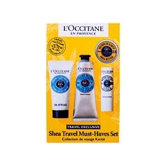 Tělový krém L'Occitane Shea Butter Travel Set 20 ml Kazeta