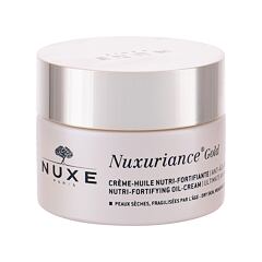 Denní pleťový krém NUXE Nuxuriance Gold Nutri-Fortifying Oil-Cream 50 ml