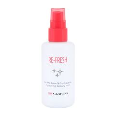 Pleťová voda a sprej Clarins Re-Fresh Hydrating Beauty Mist 100 ml Tester