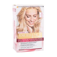 Barva na vlasy L´Oréal Paris Excellence Creme Triple Protection 48 ml 9 Natural Light Blonde