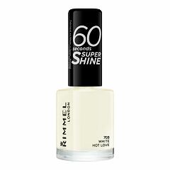 Lak na nehty Rimmel London 60 Seconds Super Shine 8 ml 703 White Hot Love