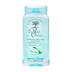 Šampon Le Petit Olivier Aloe Vera & Green Tea Purifying Micellar 250 ml