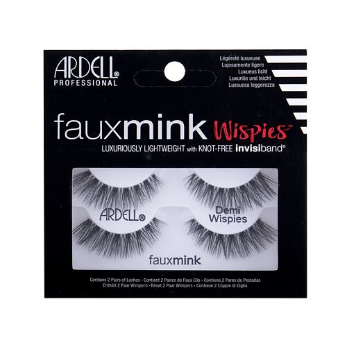 Umělé řasy Ardell Faux Mink Demi Wispies 2 ks Black poškozená krabička