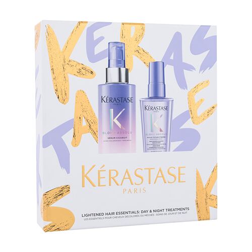 Sérum na vlasy Kérastase Blond Absolu Lightened Hair Essentials: Day & Night Treatments 90 ml Kazeta