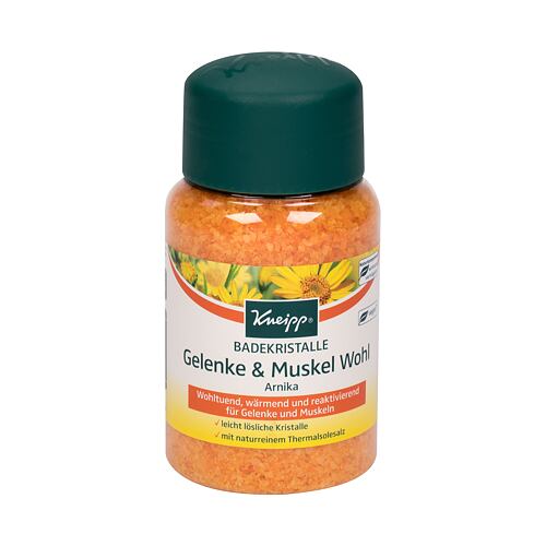 Koupelová sůl Kneipp Arnica Active 500 g poškozený flakon