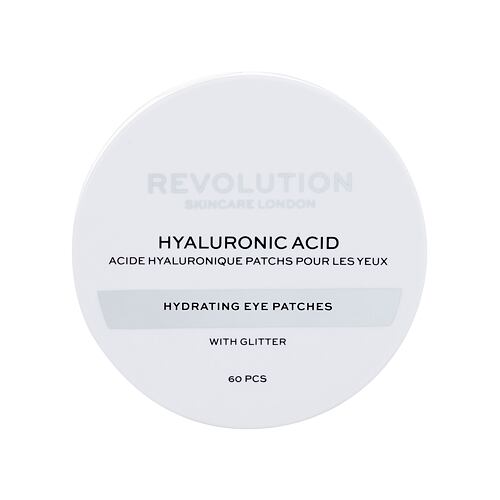 Maska na oči Revolution Skincare Hyaluronic Acid Hydrating Eye Patches 60 ks