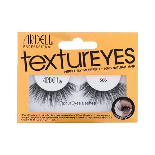 Umělé řasy Ardell TexturEyes 586 1 ks Black