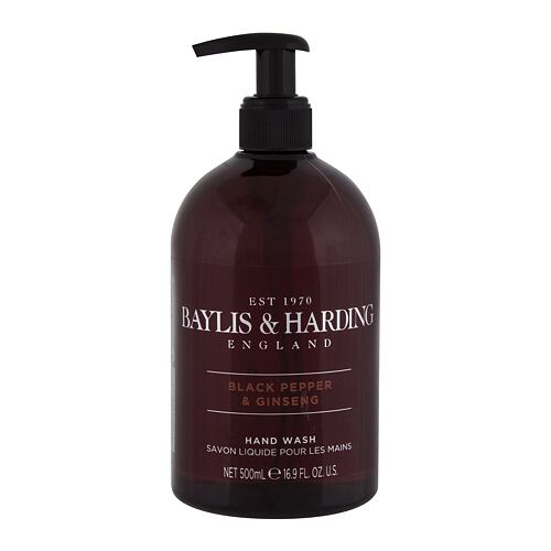 Tekuté mýdlo Baylis & Harding For Him Black Pepper & Ginseng 500 ml poškozený obal