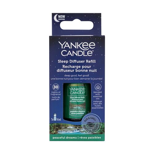 Bytový sprej a difuzér Yankee Candle Peaceful Dreams Náplň 14 ml