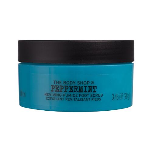 Tělový peeling The Body Shop Peppermint Reviving Pumice Foot Scrub 100 ml