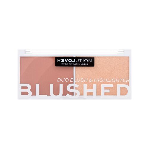 Konturovací paletka Revolution Relove Colour Play Blushed Duo Blush & Highlighter 5,8 g Kindness