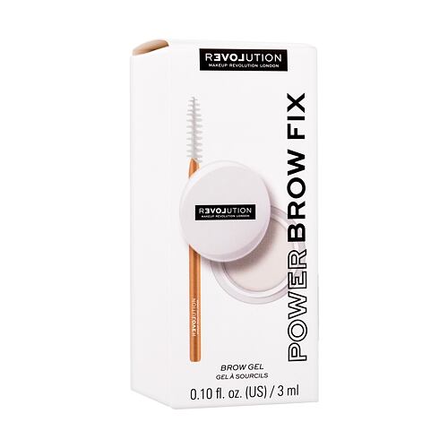 Gel a pomáda na obočí Revolution Relove Power Brow Fix 3 ml