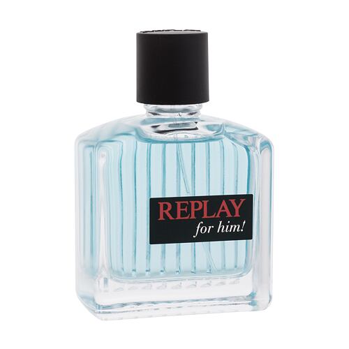 Toaletní voda Replay Replay For Him 75 ml poškozená krabička