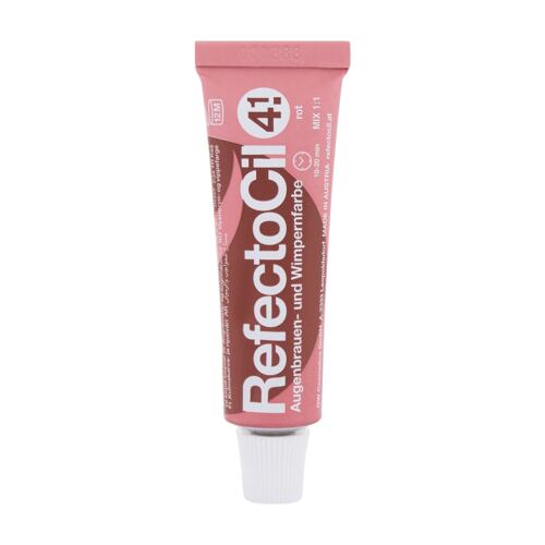 Barva na obočí RefectoCil Eyelash And Eyebrow Tint 15 ml 4.1 Red poškozená krabička