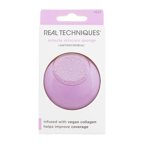 Čisticí kartáček Real Techniques Miracle Skincare Sponge 1 ks poškozená krabička