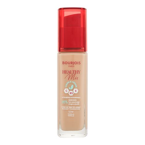 Make-up BOURJOIS Paris Healthy Mix Clean & Vegan Radiant Foundation 30 ml 52W Vanilla