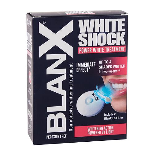 Zubní pasta BlanX White Shock Power White Treatment 50 ml poškozená krabička