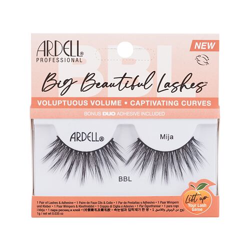 Umělé řasy Ardell Big Beautiful Lashes Mija 1 ks Black