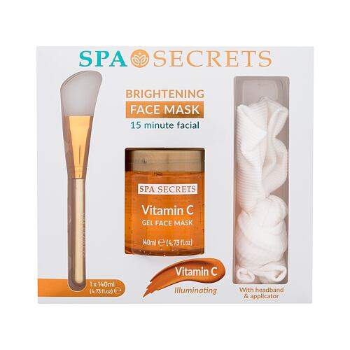 Pleťová maska Xpel Spa Secrets Vitamin C Brightening Face Mask 140 ml poškozená krabička Kazeta