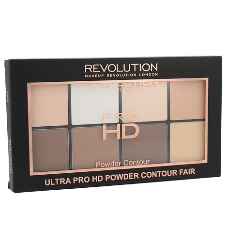 Konturovací paletka Makeup Revolution London Ultra Pro HD Powder Contour Palette 20 g Fair poškozená krabička
