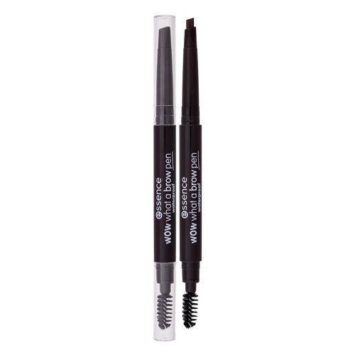 Tužka na obočí Essence Wow What A Brow Pen Waterproof 0,2 g 04 Black-Brown