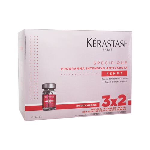 Sérum na vlasy Kérastase Spécifique Cure Anti-Chute Intensive Set 10x6 ml poškozená krabička Kazeta