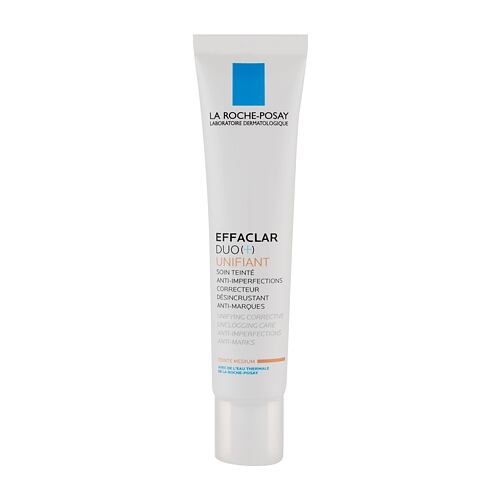 Denní pleťový krém La Roche-Posay Effaclar Duo (+) Unifiant 40 ml Medium poškozená krabička
