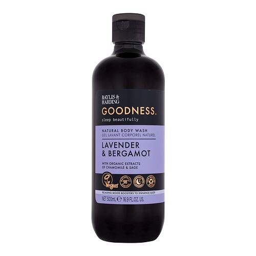 Sprchový gel Baylis & Harding Goodness Sleep Lavender & Bergamot Natural Body Wash 500 ml