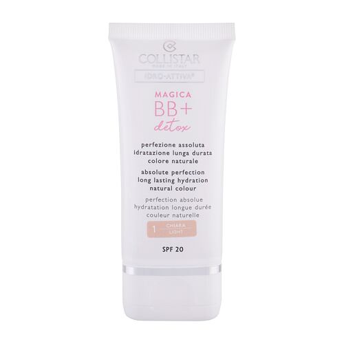 BB krém Collistar Idro-Attiva Magica BB + Detox SPF20 50 ml 1 Light poškozená krabička
