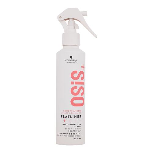 Pro tepelnou úpravu vlasů Schwarzkopf Professional Osis+ Flatliner Heat Protection Spray 200 ml