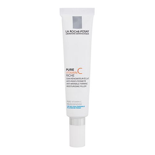 Denní pleťový krém La Roche-Posay Pure Vitamin C Anti-Wrinkle Filler Rich 40 ml poškozená krabička