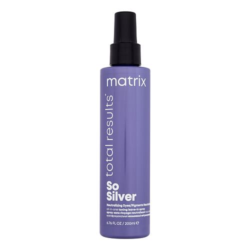 Bezoplachová péče Matrix So Silver All-In-One Toning Leave-In Spray 200 ml