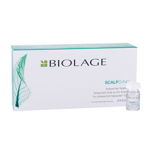 Přípravek proti padání vlasů Biolage Scalp Sync Aminexil Hair Treatment 10x6 ml poškozená krabička