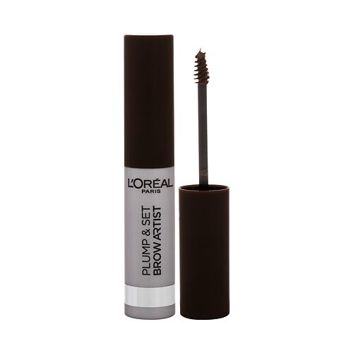 Řasenka na obočí L'Oréal Paris Brow Artist Plump & Set 4,9 ml 108 Dark Brunette