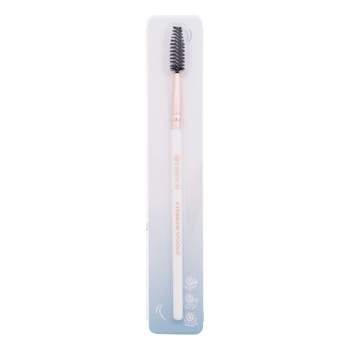 Štětec Essence Brush Eyebrow Spoolie White 1 ks poškozený obal