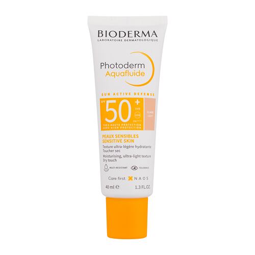 Opalovací přípravek na obličej BIODERMA Photoderm Aquafluid Tinted SPF50+ 40 ml Light