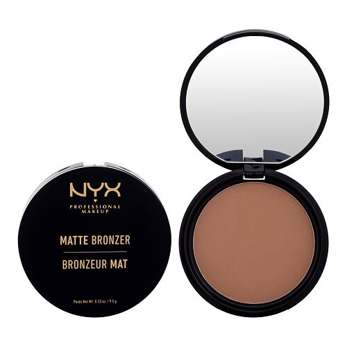 Bronzer NYX Professional Makeup Matte Bronzer 9,5 g 03 Medium poškozená krabička