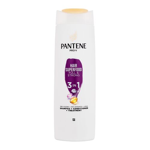 Šampon Pantene Superfood Full & Strong 3 in 1 360 ml