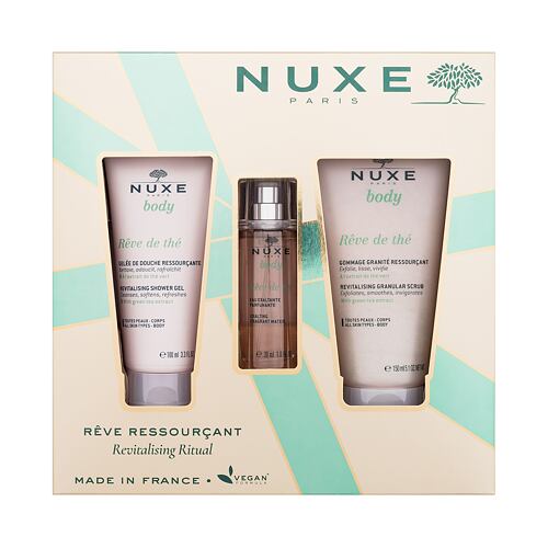 Sprchový gel NUXE Rêve de Thé Revitalising Ritual 100 ml Kazeta