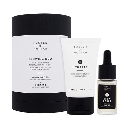 Samoopalovací přípravek Pestle & Mortar Glowing Duo 15 ml Kazeta