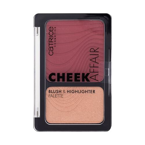 Konturovací paletka Catrice Cheek Affair Blush & Highlighter Palette 10 g 020 End Of Friendzone