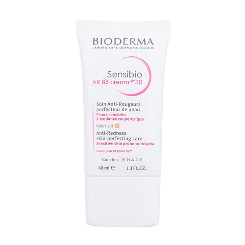 BB krém BIODERMA Sensibio AR BB Cream SPF30 40 ml Clair Light poškozený obal