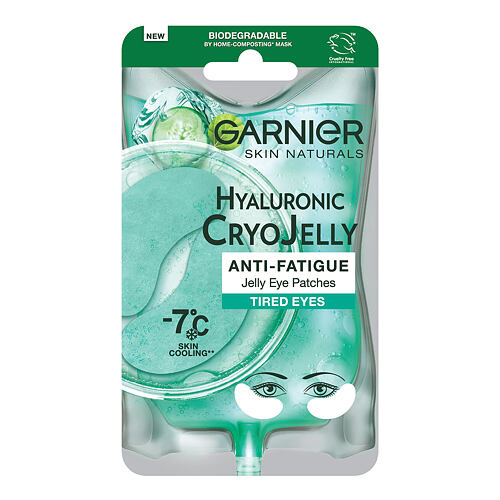 Maska na oči Garnier Skin Naturals Hyaluronic Cryo Jelly Eye Patches 1 ks
