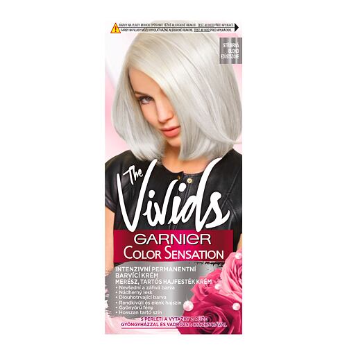 Barva na vlasy Garnier Color Sensation The Vivids 40 ml Silver Blond