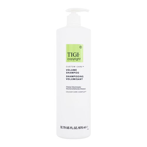 Šampon Tigi Copyright Custom Care Volume Shampoo 970 ml poškozený flakon